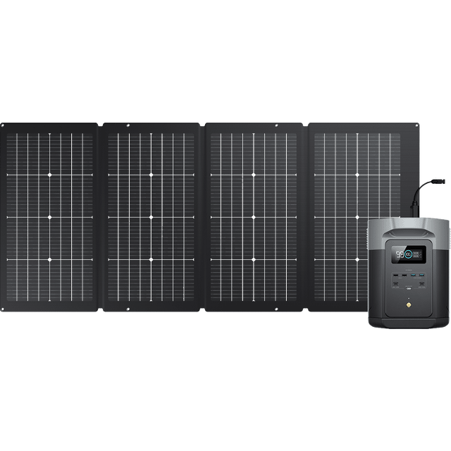 EcoFlow DELTA 2 Max Solar Generator (PV220W)