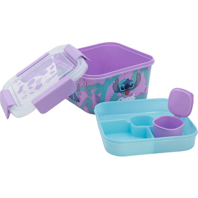 Disney Stitch Madkasse Med 6 Rum Til Børn