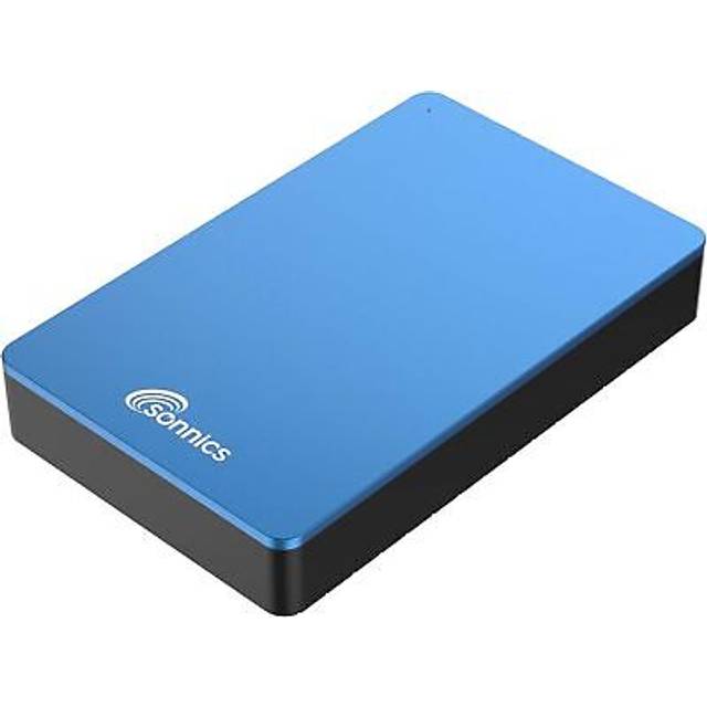 Sonnics 2TB Blue External Desktop Hard drive USB 3.0 Compatible with Windows PC, Mac, Smart tv, XBOX ONE & PS4 (Mains Powered Not portable)