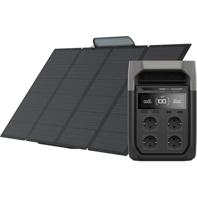 EcoFlow DELTA 3 Series Solar Generator (PV400W)
