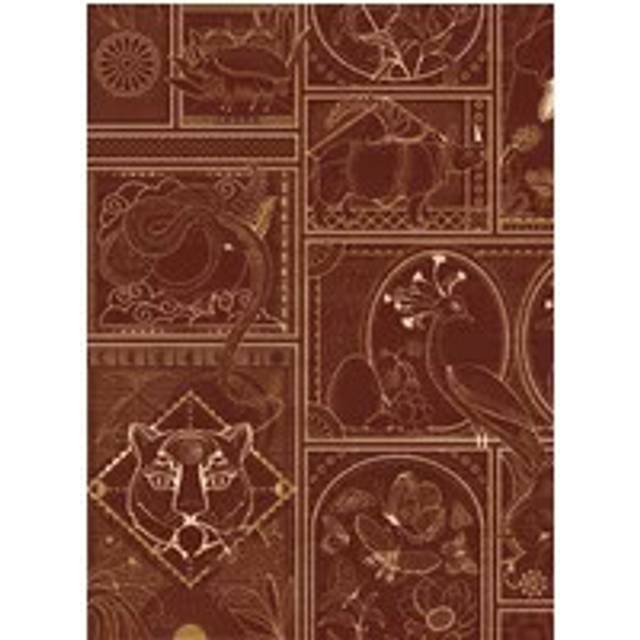 Moooi for Arte Tapete Golden Tiger - Jarrah - red/yellow