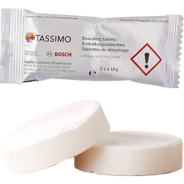 Descaling Tablets For Tassimo, Bosch, 1 Descaling Procces Genuine