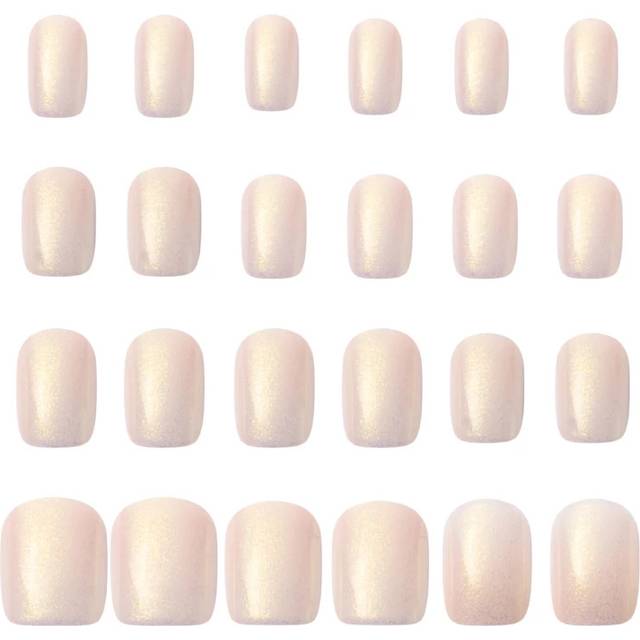 24 Press On Glazed Donut Nails