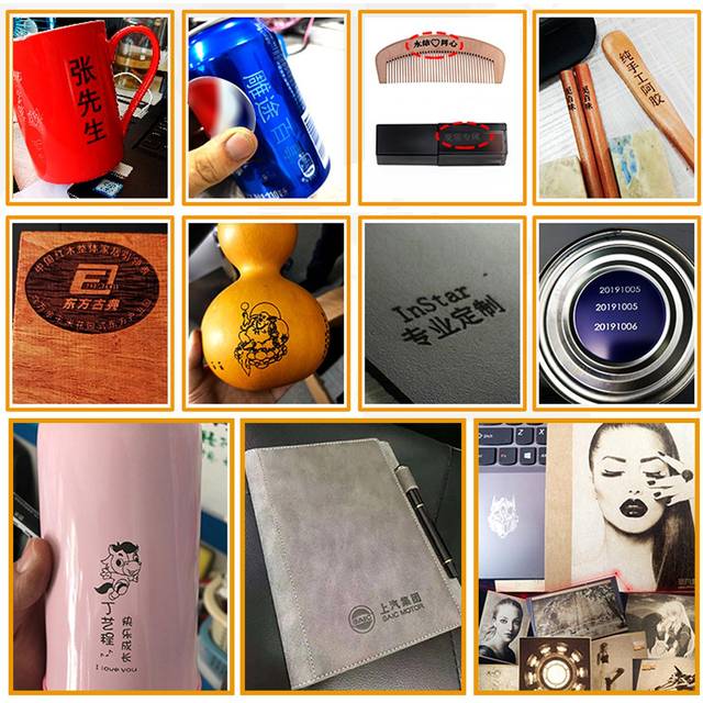 Desktop Laser Engraver Portable Engraving Carving Machine Mini Carver DIY Laser Logo Mark Printer 30w black