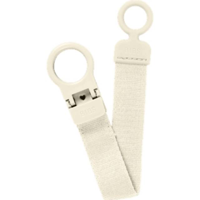 BIBS Pacifier Clip Loop Ivory - Multi