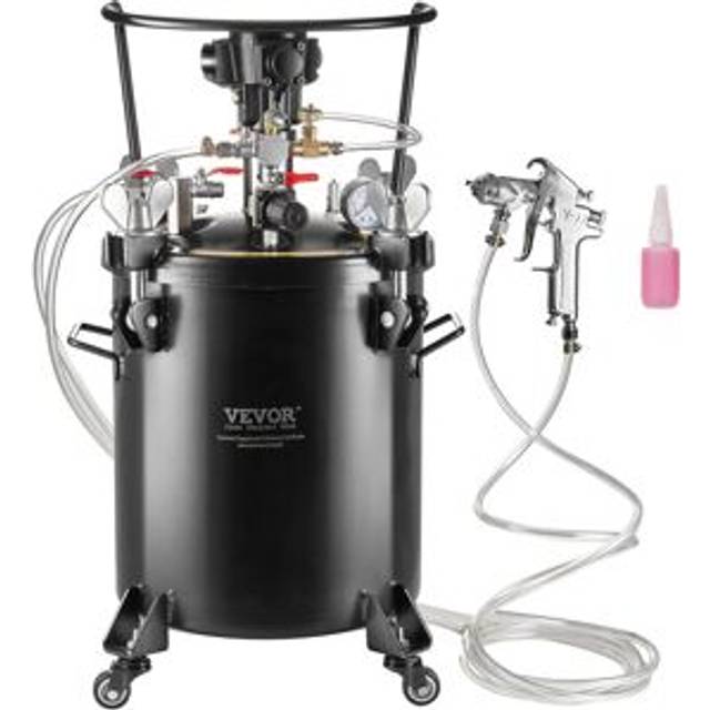 VEVOR Spray Paint Pressure Pot Tank 30 L/7.5 gal Fully Automatic Stirring 70 psi