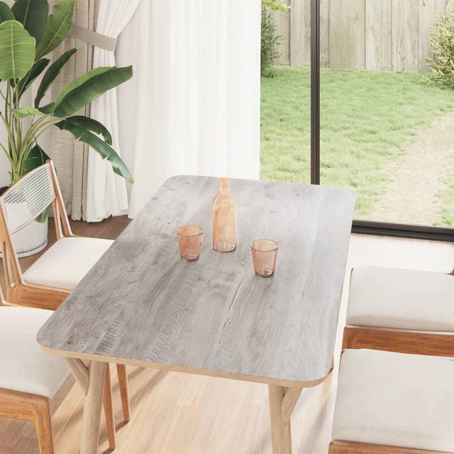 vidaXL Furniture Stickers Self-Adhesive Wooden Look 90x500 cm PVC - Grey