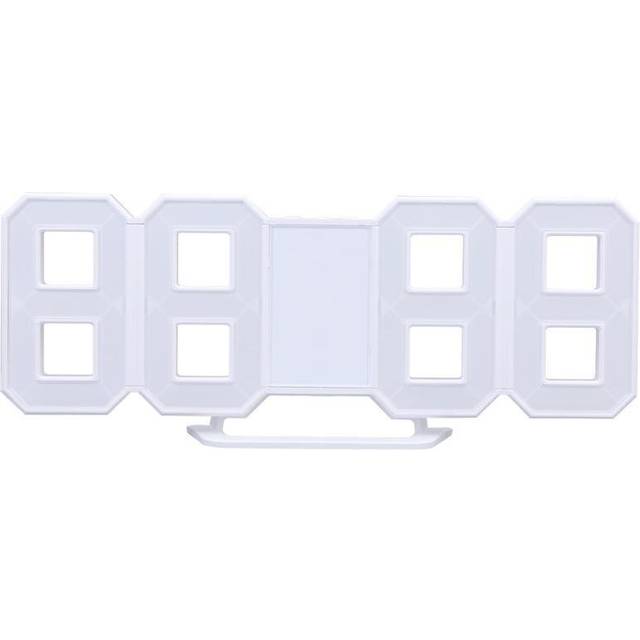 Digital Electronic Desktop Clock LED Clock Alarm Clock 12/24 Hours Display Home Decorations