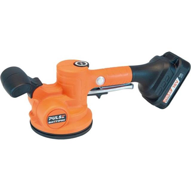 Suction cup vibrator 18v 2ah for laying tile slabs Battipav pulse