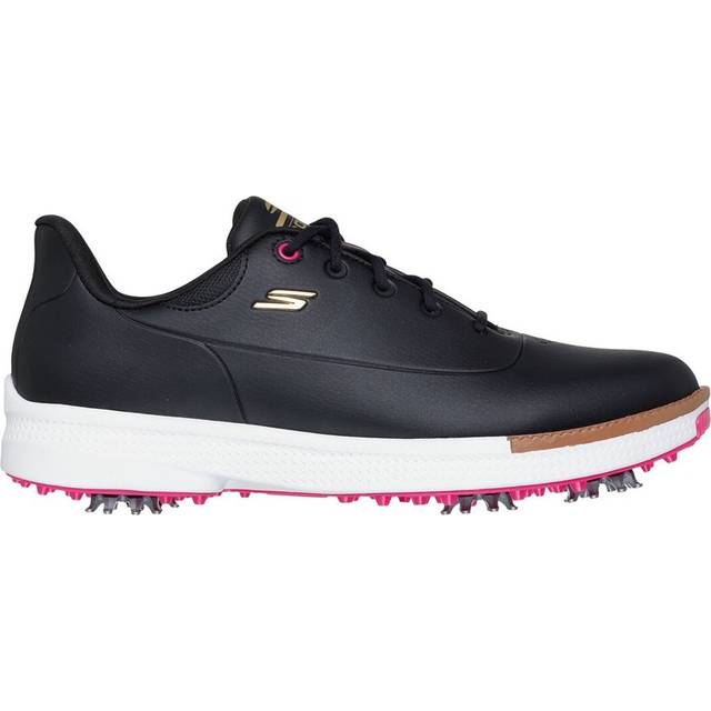 Skechers Go Golf Jasmine 2 Ladies Spiked Waterproof Shoes - Black/Pink Black/Pink / 4
