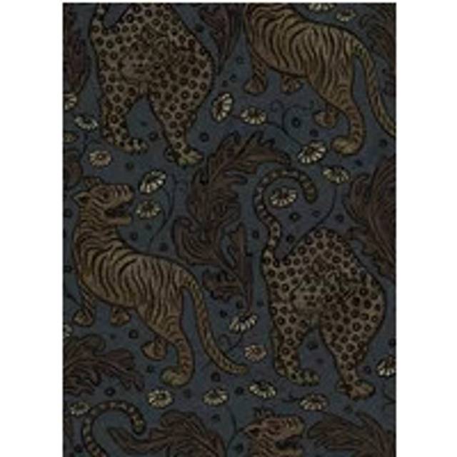 Rebel Walls Tapete Year Of The Tiger - Midnight - blue/brown