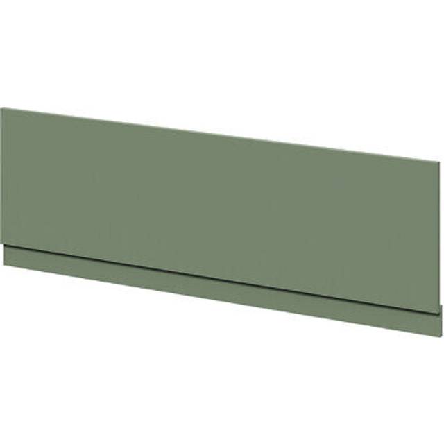 Wholesale Domestic MDF Front Bath Panel with Plinth | Satin Green | 1700mm