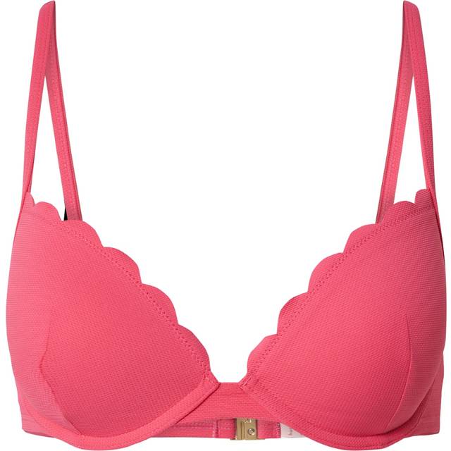 Hunkemöller Scallop push-up underwired bikini top Cup A - E Pink - 34D