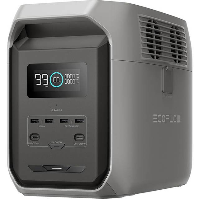EcoFlow Delta 3 1500Wh portabel strömstation EFDELTA1500-EU