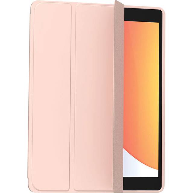 Mw case for ipad air 13” m2 folio slimskin series with pencil holder, pink