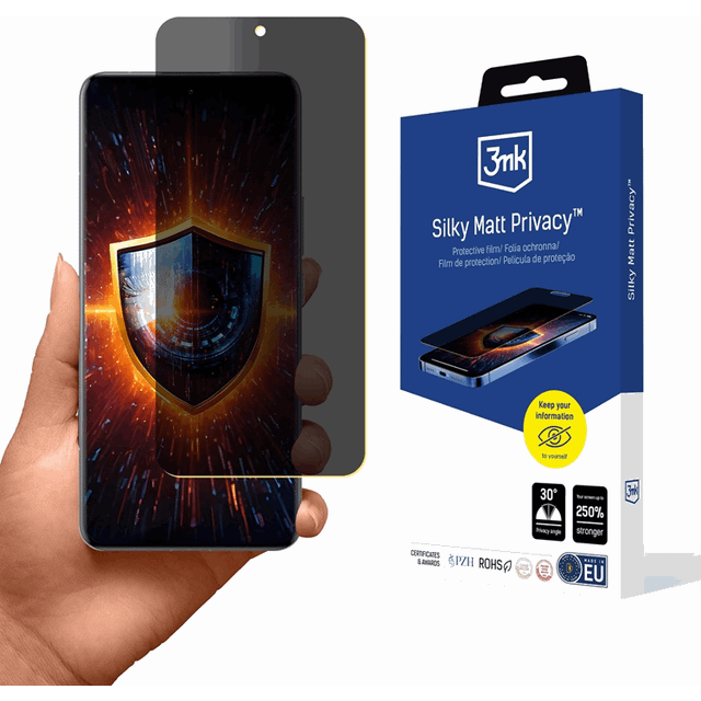 3MK Xiaomi 15 Ultra Plastfilm SkÃ¤rmskydd Silky Matt Privacy