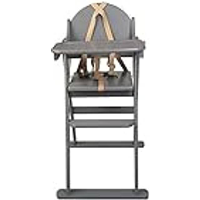 Safetots Deluxe Putaway Folding Wooden High Chair