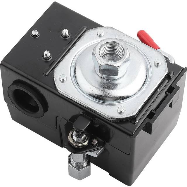 1pc Single Port Pressure Switch For Air Compressor 135175PSI Heavy Duty 26Amps