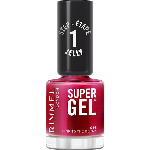 Rimmel Super Gel Geleneglelak UV/LED Forsegling Skygge - Pink To The Berry