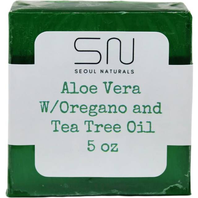 Seoul Naturals Aloe Vera with Oregano and Tea Tree Oil Soap  k beauty  5 oz