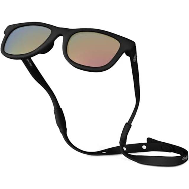 Polarized Baby Sunglasses With Strap - Unbreakable Flexible Infant Sunglasses For Toddlers Newborns 0-24 Months