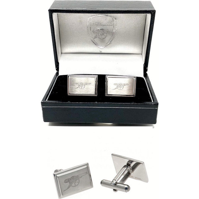 Arsenal Fc Stainless Steel Cannon Cufflinks
