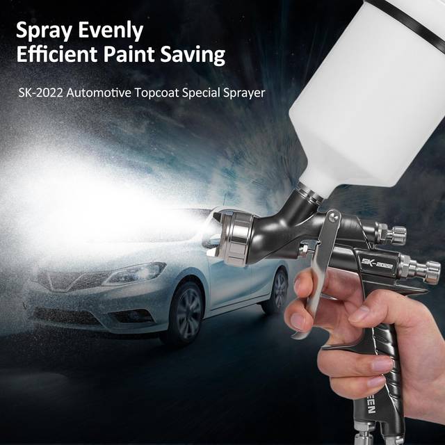 SK-2022 Air Paint Sprayer Kit Professional Painting Sprayer Mini Handheld Paint Spraying Machine grey