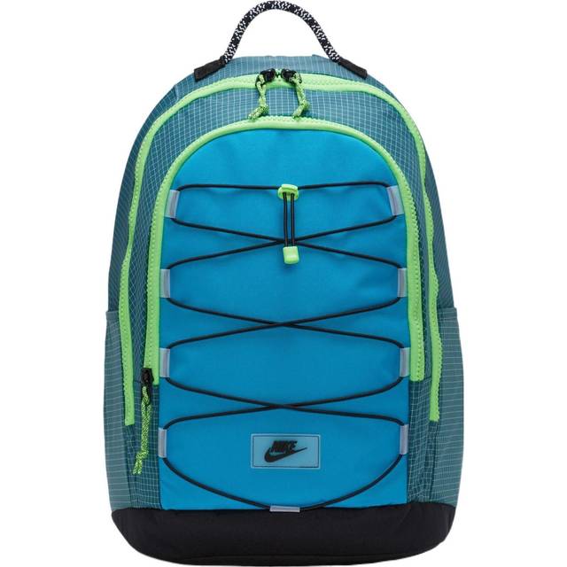 Nike Hayward 2.0 Large Capacity Drawstring schoolbag backpack Unisex Green / Blue CV1412-393 - Green/Blue - Free