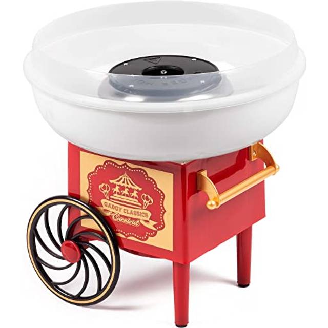 Gadgy Cotton Candy Machine for Home, Retro Floss Maker, Cottonfloss Sugar Sweets, Children's & Kids Birthday Party, Candyfloss Makers