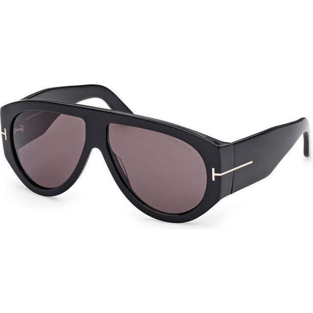 Tom Ford BRONSON 01A Shiny Black
