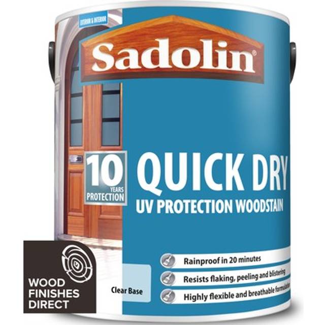 Sadolin Quick Dry 10 Year Antique Pine Woodstain 1L - Brown