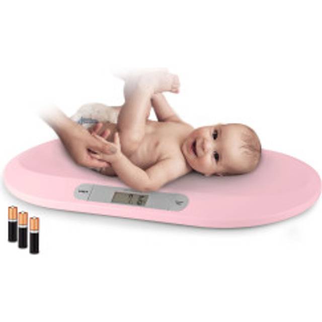 Elektronisk babyvåg BW-144, rosa