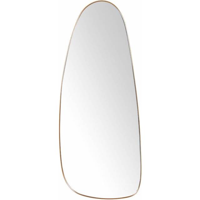 Wall Mirror CERGY 39 cm 95 cm Metal Gold