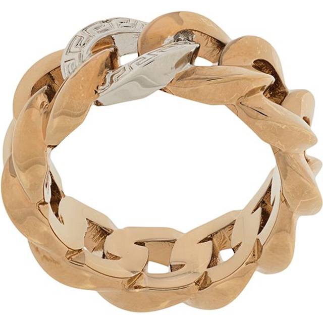 Versace - Medusa chain ring - unisex - Metal - 19 - Gold