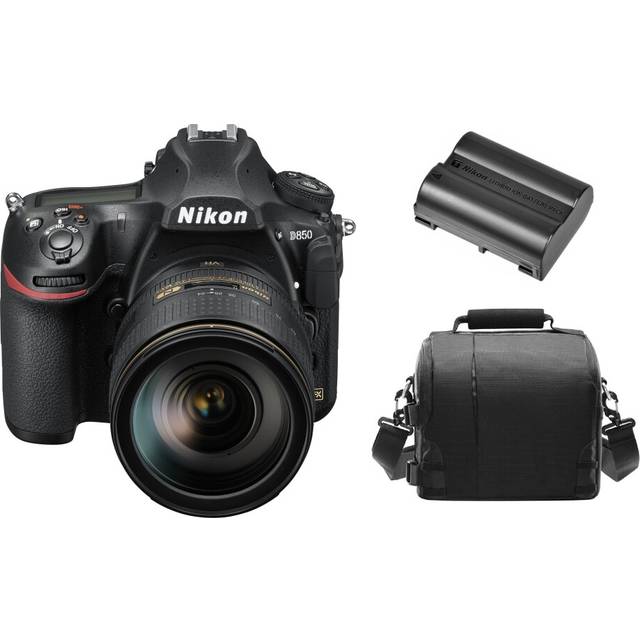 NIKON D850 KIT AF-S 24-120MM F4G ED VR + camera Bag + EN-EL15A Battery
