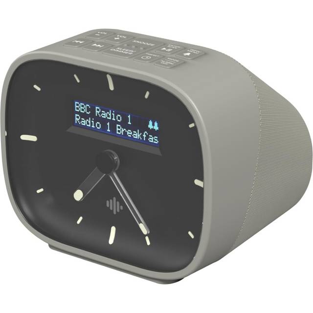 Dream, Alarm Clocks Bedside, Radio Alarm Clock, DAB Radio, Digital Alarm Clock, USB Port, Glow in the Dark Display, Mains Powered Battery Backup