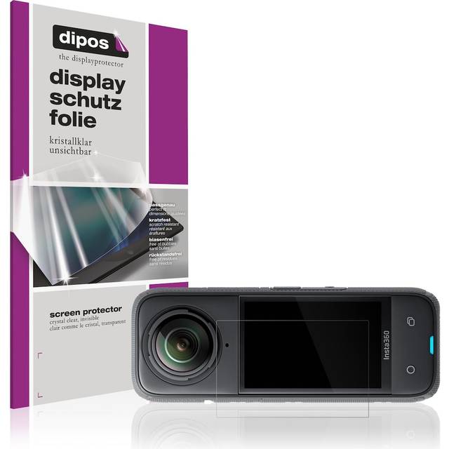 4x screen protector for insta 360 x4 protection crystal clear dipos