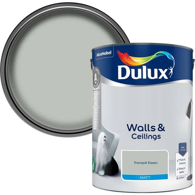 Dulux Matt Emulsion Paint - Tranquil Dawn - 5L - Green