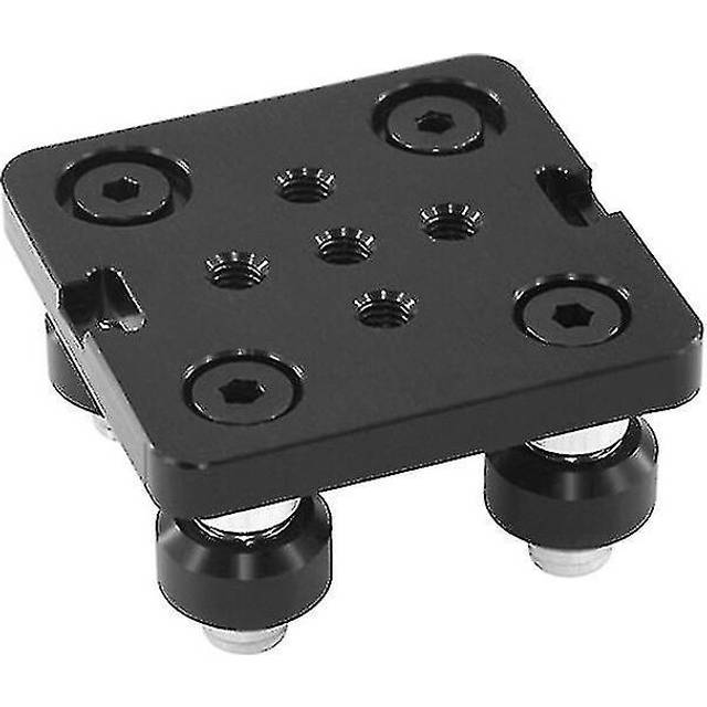 (As show, One size) For 3d Printer Aluminium Profiles V-slot Mini V Gantry Plate 2040 Pulley Kit
