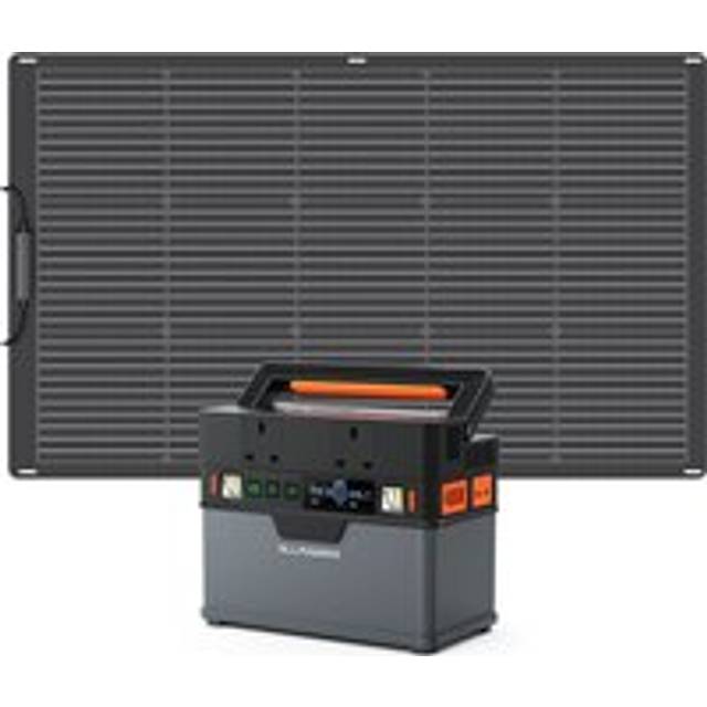 Portable Generator 288Wh Power Station With 100W Monocrystalline Solar Panel for Camping Allpowers