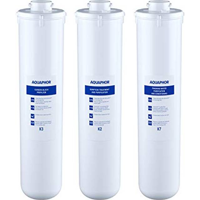 Aquaphor Set Of Replacement Filter Cartridges Aquaphor K3-k2-k7, White