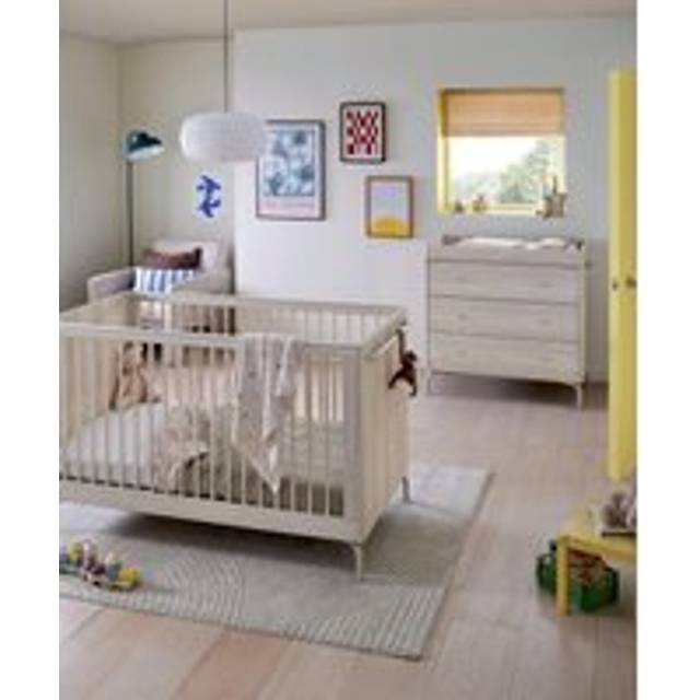 Mamas & Papas Kinlay 2 Piece Nursery Furniture Set - Parchment