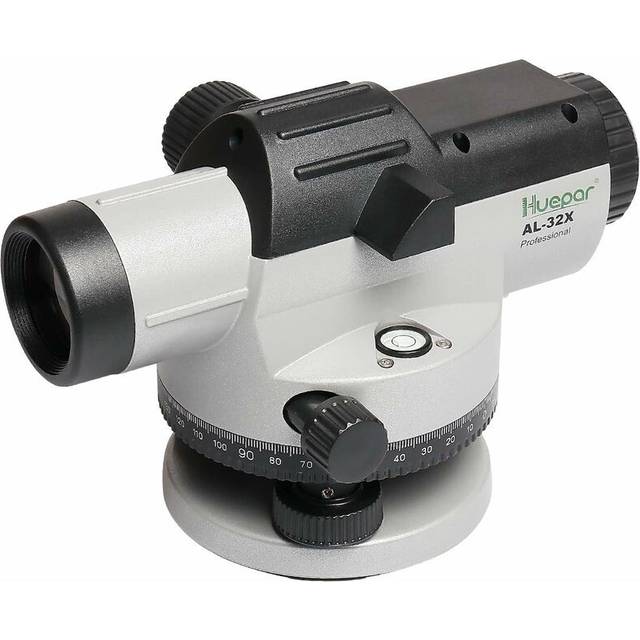 Huepar - AL-32X Automatic Optical Level with Self-Leveling Magnetic Dampened Compensator Height/Distance/Angle Measuring Tool