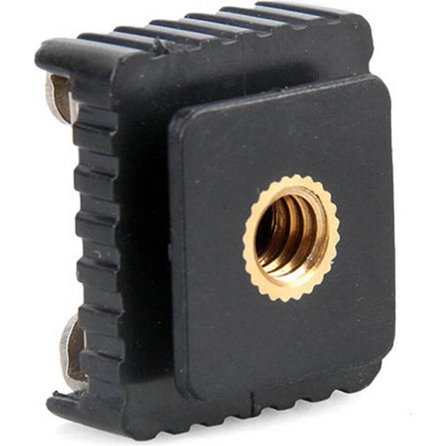 "6 Pcs Flash Hot Shoe Mount Adapter Speedight Flash Cold Hot Shoe Bracket Mount Adapter 1/4"" Screw"