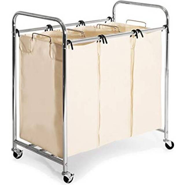 Seville Classics tvättsorter, rostfritt stål, Bianco, 76,2 x 45,7 x 83,4 cm (L x B x H)