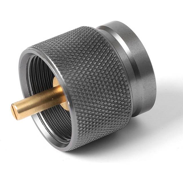 Camping Stove Adapter Gas Tank Adapter Nozzle Converter Connector for Outdoor Travel