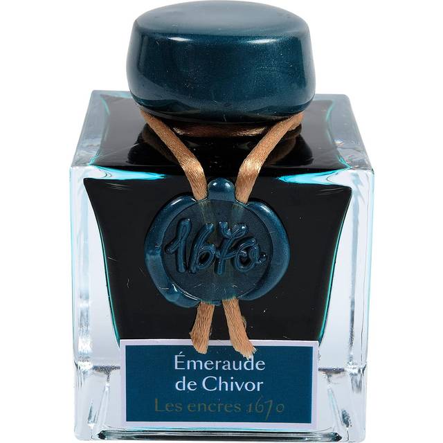 Jacques Herbin 1670 Emerald of Chivor Ink  50 ml