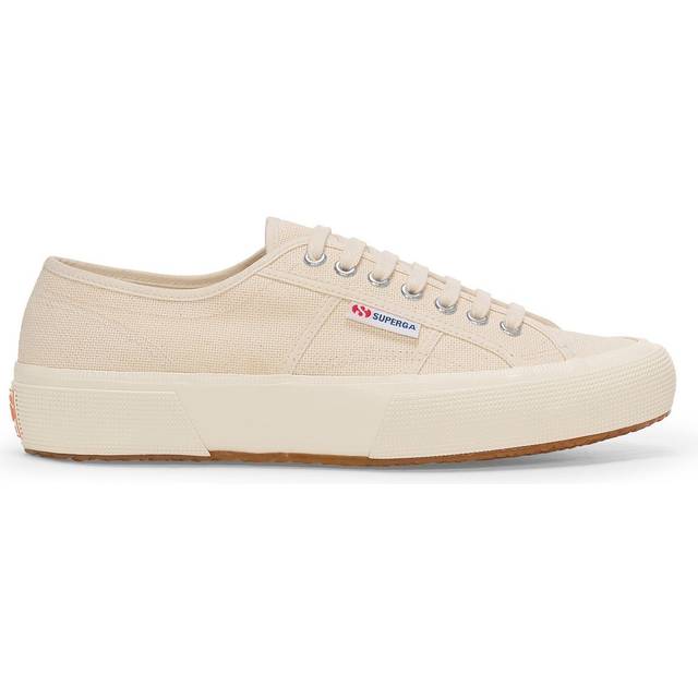 Superga, Sneakers, male, Beige, 6 UK, Canvas Trainers with Metal Eyelets