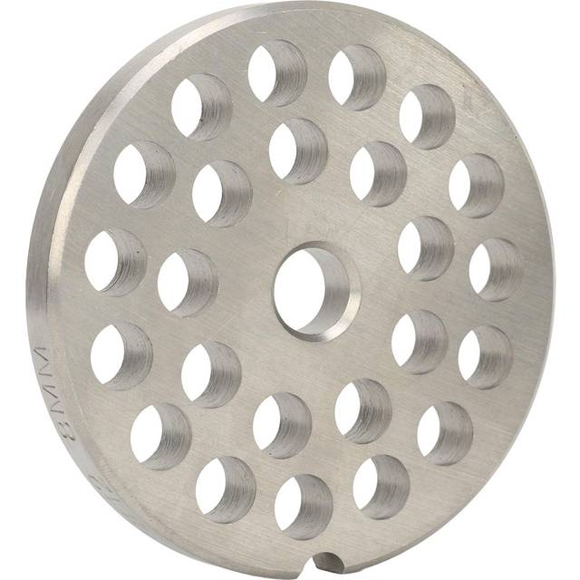 Size 12 Stainless Steel Replacement Plate Disc Blade 8mm Meat Grinder Round Blade Plate for Meat