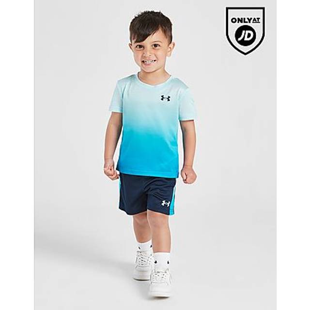 Under Armour UA Tech Fade T-Shirt/Shorts Set Infant - Blue - 12-18M